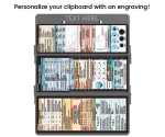 WhiteCoat Clipboard® Trifold - Silver Critical Care Edition